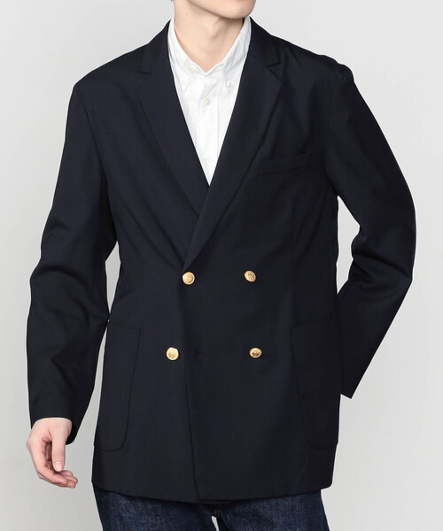 GYMPHLEX（ジムフレックス）の「Gymphlex | ダブルブレストジャケット MEN（テーラードジャケット・メンズ・ダークネイビー・M/L）」の15枚目の写真