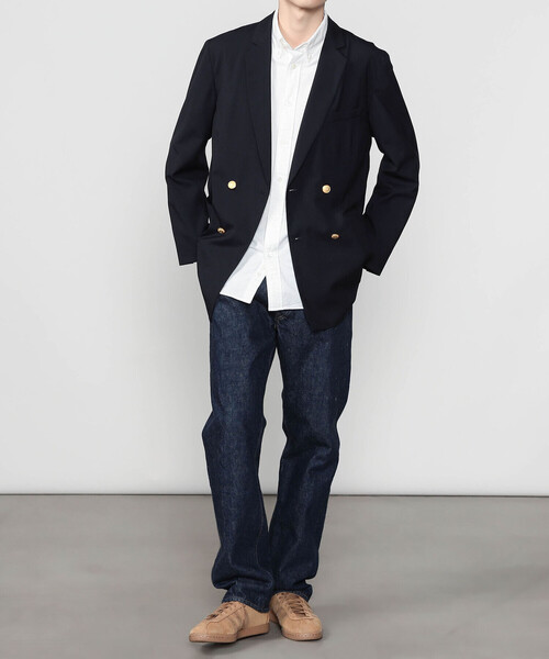 GYMPHLEX（ジムフレックス）の「Gymphlex | ダブルブレストジャケット MEN（テーラードジャケット・メンズ・ダークネイビー・M/L）」の17枚目の写真
