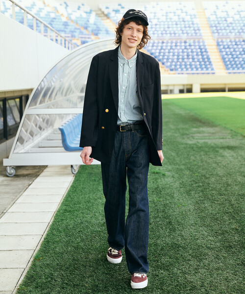 GYMPHLEX（ジムフレックス）の「Gymphlex | ダブルブレストジャケット MEN（テーラードジャケット・メンズ・ダークネイビー・M/L）」の18枚目の写真