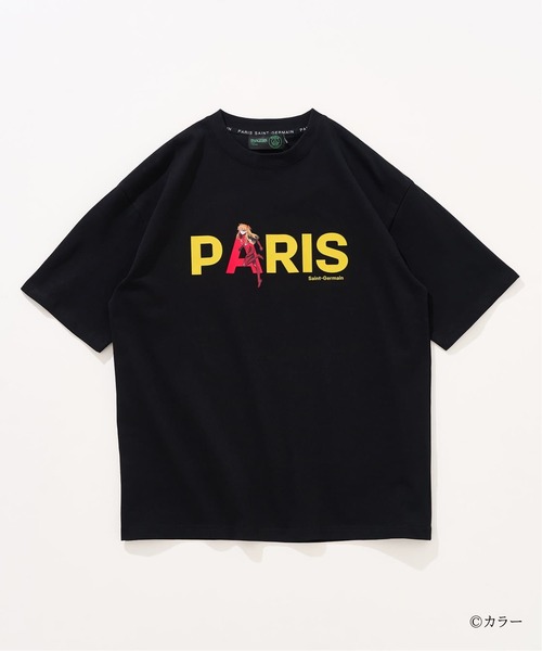 PARIS SAINT-GERMAIN（パリサンジェルマン）の「《限定復刻》【EVA*PSG】 JP  ASUKA TEE（Tシャツ/カットソー・メンズ・ブラック/ホワイト・SMALL/X-LARGE/LARGE/MEDIUM）」の6枚目の写真
