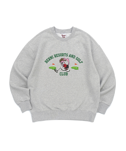 BERNI(ベルニ)の「ゴルフ&リゾート スウェット(グレー)(スウェット・レディース・その他・X-LARGE/SMALL/MEDIUM/LARGE)」の1枚目の写真