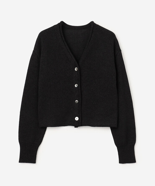 WALANCE（ワランス）の「WALANCE | 2way ペーパーニット カーディガン WOMEN（カーディガン/ボレロ・レディース・ブラック/ベージュ系その他・F）」の3枚目の写真