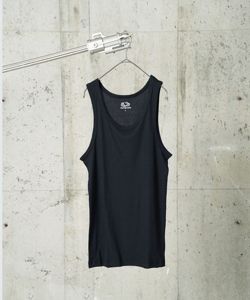 FRUIT OF THE LOOM（フルーツオブザルーム）の「"05"≪FRUIT OF THE LOOM≫パックT 3枚セット リブ タンクトップ（タンクトップ・メンズ・オフホワイト/グレー/ブラック・MEDIUM/LARGE/X-LARGE）」の14枚目の写真