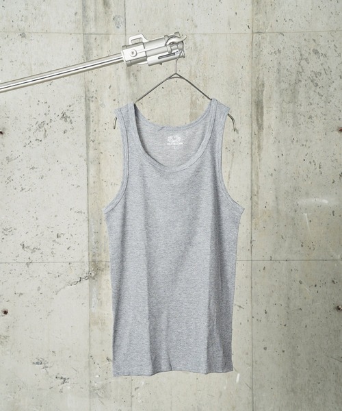 FRUIT OF THE LOOM（フルーツオブザルーム）の「"05"≪FRUIT OF THE LOOM≫パックT 3枚セット リブ タンクトップ（タンクトップ・メンズ・オフホワイト/グレー/ブラック・MEDIUM/LARGE/X-LARGE）」の15枚目の写真