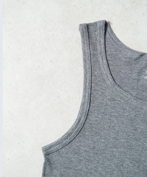 FRUIT OF THE LOOM（フルーツオブザルーム）の「"05"≪FRUIT OF THE LOOM≫パックT 3枚セット リブ タンクトップ（タンクトップ・メンズ・オフホワイト/グレー/ブラック・MEDIUM/LARGE/X-LARGE）」の18枚目の写真