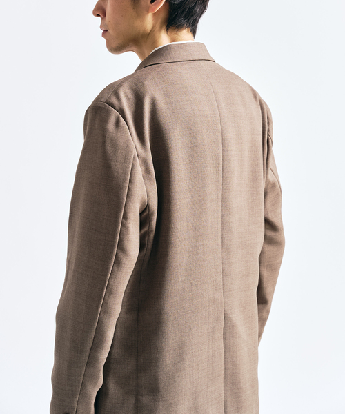 417 EDIFICE（フォーワンセブンエディフィス）の「【EVALET / エバレット】メッシュセットアップ ”ジャケット1点＋パンツ1点　セット”（セットアップ・メンズ・グレー/チャコールグレー/ネイビー/ベージュ・MEDIUM/SMALL/XX-LARGE/X-LARGE/LARGE）」の7枚目の写真