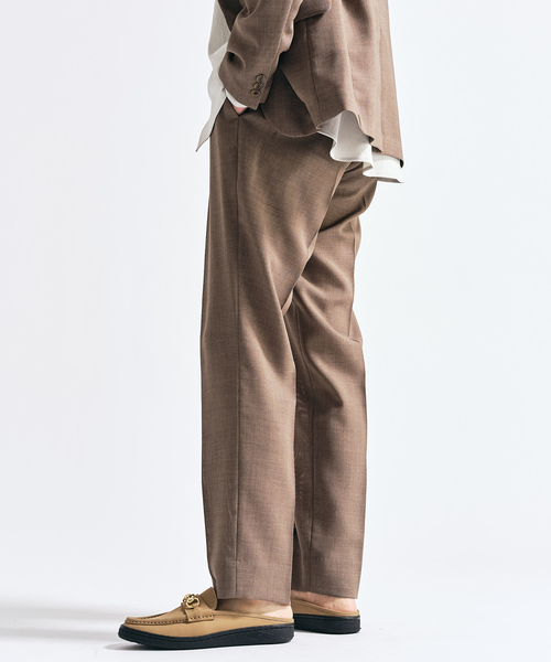 417 EDIFICE（フォーワンセブンエディフィス）の「【EVALET / エバレット】メッシュセットアップ ”ジャケット1点＋パンツ1点　セット”（セットアップ・メンズ・グレー/チャコールグレー/ネイビー/ベージュ・MEDIUM/SMALL/XX-LARGE/X-LARGE/LARGE）」の9枚目の写真