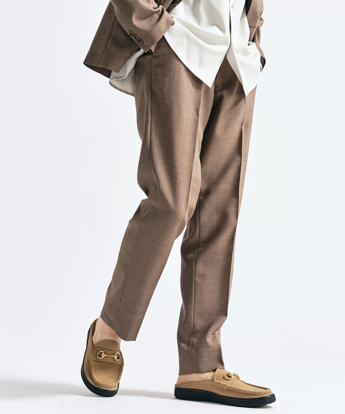 417 EDIFICE（フォーワンセブンエディフィス）の「【EVALET / エバレット】メッシュセットアップ ”ジャケット1点＋パンツ1点　セット”（セットアップ・メンズ・グレー/チャコールグレー/ネイビー/ベージュ・MEDIUM/SMALL/XX-LARGE/X-LARGE/LARGE）」の10枚目の写真