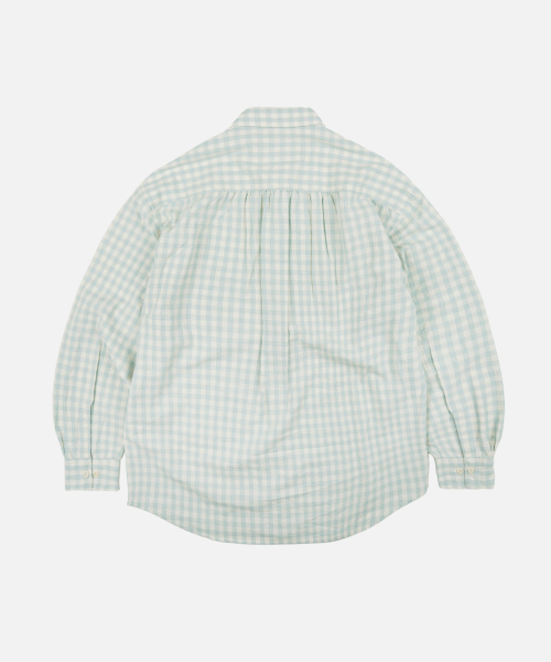 FRIZMWORKS(フリズムワークス)の「MELANGE CHECK WORK SHIRT _ PALE GREEN(シャツ/ブラウス・メンズ・その他・SMALL/MEDIUM/LARGE/X-LARGE)」の2枚目の写真