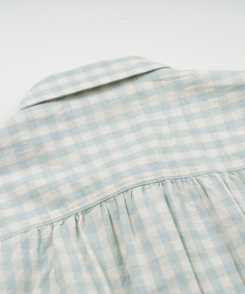FRIZMWORKS(フリズムワークス)の「MELANGE CHECK WORK SHIRT _ PALE GREEN(シャツ/ブラウス・メンズ・その他・SMALL/MEDIUM/LARGE/X-LARGE)」の7枚目の写真