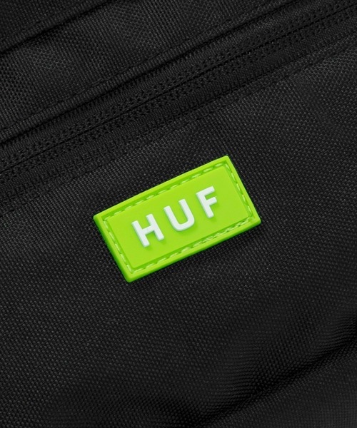 HUF（ハフ）の「HYDE WAIST BAG（ボディバッグ/ウエストポーチ・メンズ・ブラック・O/S）」の11枚目の写真