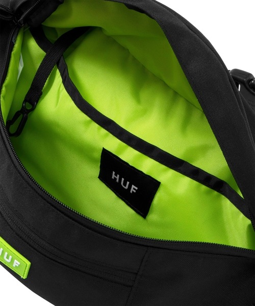 HUF（ハフ）の「HYDE WAIST BAG（ボディバッグ/ウエストポーチ・メンズ・ブラック・O/S）」の9枚目の写真