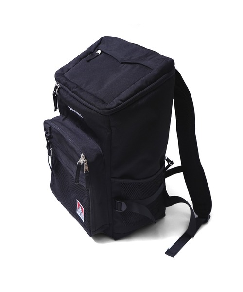 BEN DAVIS（ベンデイビス）の「BOX DAYPACK(保冷ポケット付き)（バックパック/リュック・メンズ・ブラック×ホワイト/ブラック×レッド/ブラック×グリーン・FREE）」の10枚目の写真