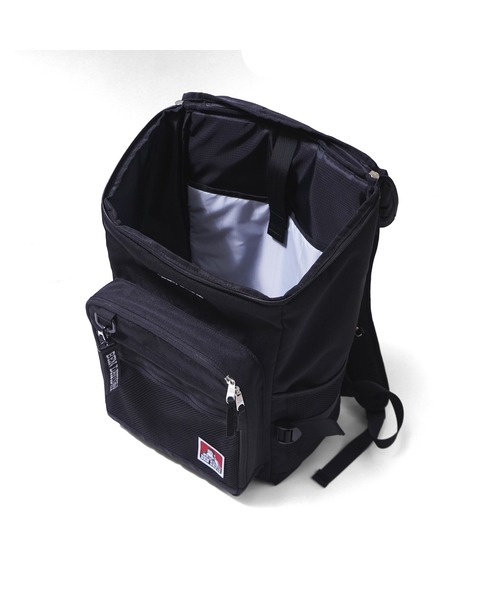 BEN DAVIS（ベンデイビス）の「BOX DAYPACK(保冷ポケット付き)（バックパック/リュック・メンズ・ブラック×ホワイト/ブラック×レッド/ブラック×グリーン・FREE）」の11枚目の写真