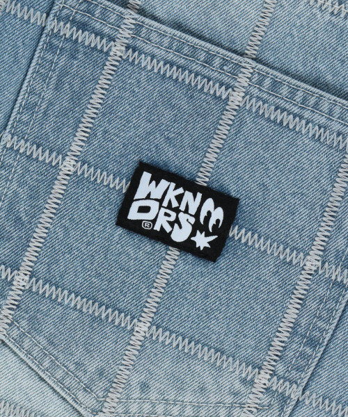 WKNDRS(ウィーキャンドース)の「ZIGZAG STITCHED DENIM PANTS (L.DENIM)(デニムパンツ・レディース・その他・MEDIUM/LARGE/X-LARGE)」の6枚目の写真