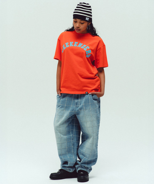 WKNDRS(ウィーキャンドース)の「ZIGZAG STITCHED DENIM PANTS (L.DENIM)(デニムパンツ・レディース・その他・MEDIUM/LARGE/X-LARGE)」の9枚目の写真