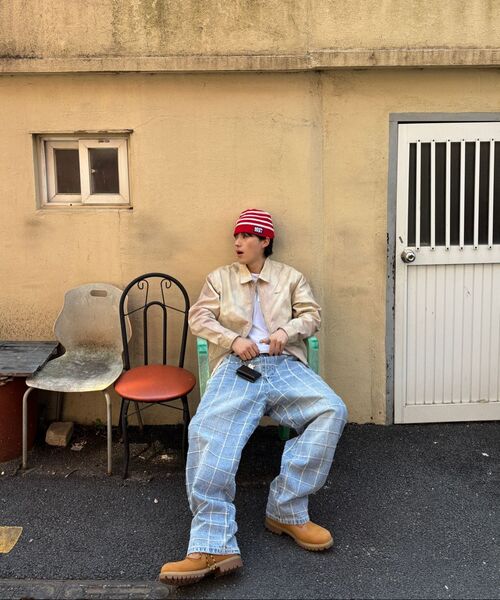 WKNDRS(ウィーキャンドース)の「ZIGZAG STITCHED DENIM PANTS (L.DENIM)(デニムパンツ・レディース・その他・MEDIUM/LARGE/X-LARGE)」の10枚目の写真