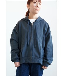 裏毛ビッグシルエットパーカー