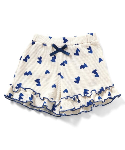 apres les cours（アプレレクール）の「【WEB限定】ワッフルショートパンツ（その他パンツ・キッズ・イエロー/オレンジ/ミント/その他2/グリーン/ブラウン/アイボリー/ブラック/クリーム/ブルー・140/130/120/110/100/90/80）」の7枚目の写真
