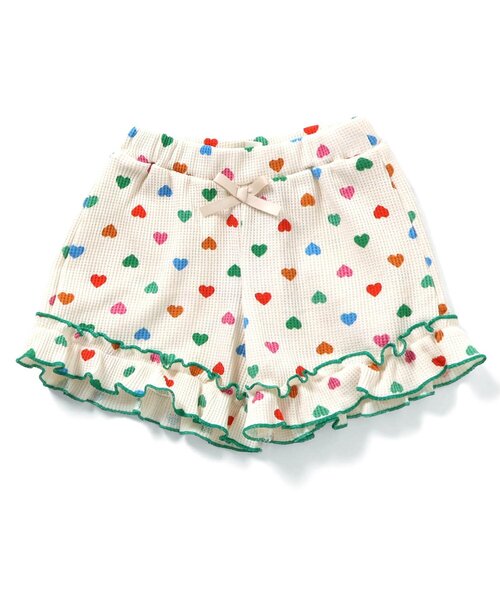 apres les cours（アプレレクール）の「【WEB限定】ワッフルショートパンツ（その他パンツ・キッズ・イエロー/オレンジ/ミント/その他2/グリーン/ブラウン/アイボリー/ブラック/クリーム/ブルー・140/130/120/110/100/90/80）」の11枚目の写真