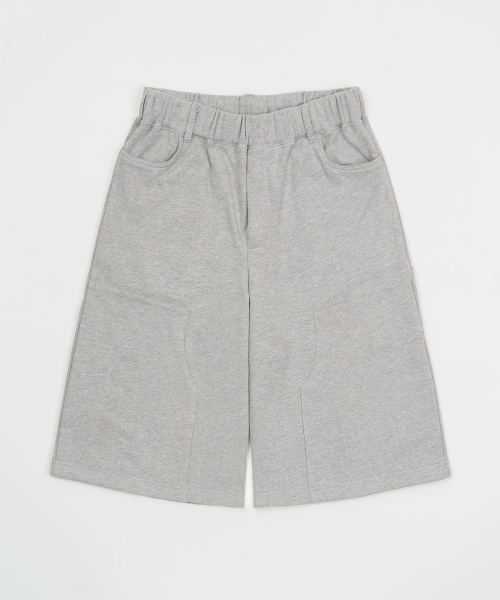 TOFFEE(トフィー)の「ダブルニスウェットバミューダパンツ (メランジェグレー)(その他パンツ・メンズ・その他・SMALL/MEDIUM/LARGE/X-LARGE)」の2枚目の写真