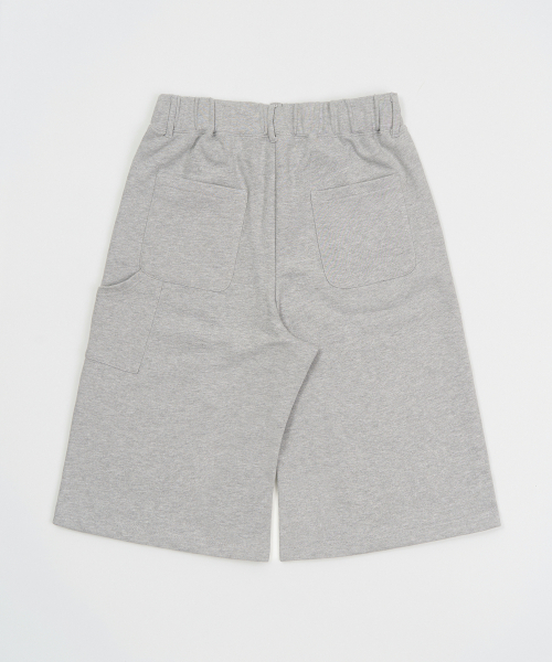 TOFFEE(トフィー)の「ダブルニスウェットバミューダパンツ (メランジェグレー)(その他パンツ・メンズ・その他・SMALL/MEDIUM/LARGE/X-LARGE)」の3枚目の写真