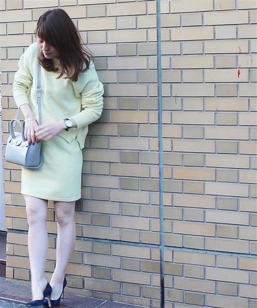 LIMITLESS LUXURY（リミットレスラグジュアリー）の「SETミニスカート◆（スカート・レディース・イエロー/ホワイト/グレー・FREE）」の12枚目の写真