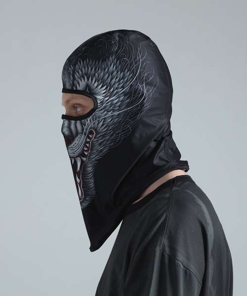 Y-3（ワイスリー）の「Y-3 MERCEDES-AMG PETRONAS FORMULA 1 TEAM WOLF BALACLAVA（バンダナ/スカーフ・メンズ・ブラック・LARGE/MEDIUM/SMALL）」の2枚目の写真