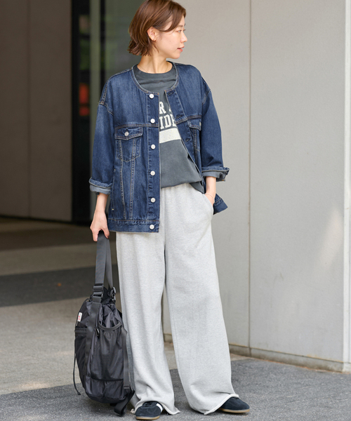 JOURNAL STANDARD relume（ジャーナルスタンダード　レリューム）の「《WEB限定追加5》デニムジャケット（デニムジャケット・レディース・ネイビー・FREE）」の2枚目の写真