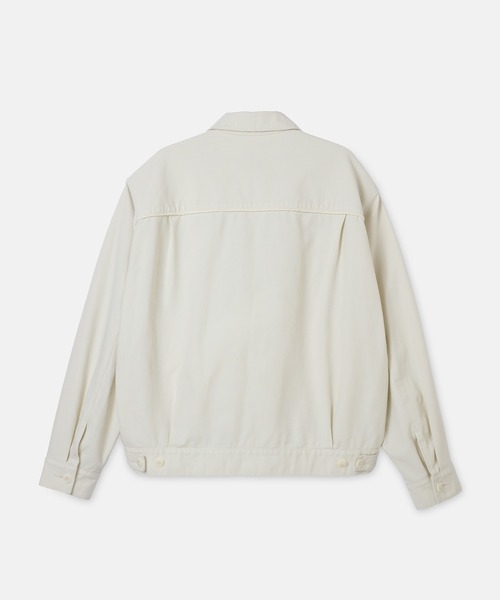 SEAGREEN(シーグリーン)の「SEAGREEN(シーグリーン) TWILL TRACKER JACKET ツイルトラッカージャケット(その他アウター・メンズ・アイボリー・3)」の3枚目の写真