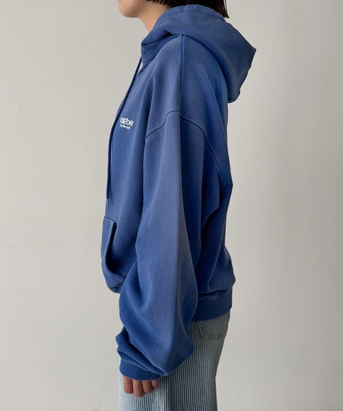 CANAL JEAN(キャナルジーン)の「El mar number ヴィンテージウォッシュジップパーカー(パーカー・レディース・ブルー・ONE SIZE)」の8枚目の写真