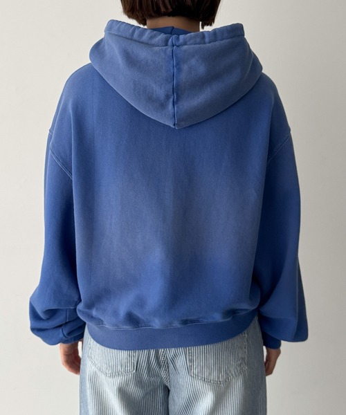 CANAL JEAN(キャナルジーン)の「El mar number ヴィンテージウォッシュジップパーカー(パーカー・レディース・ブルー・ONE SIZE)」の9枚目の写真