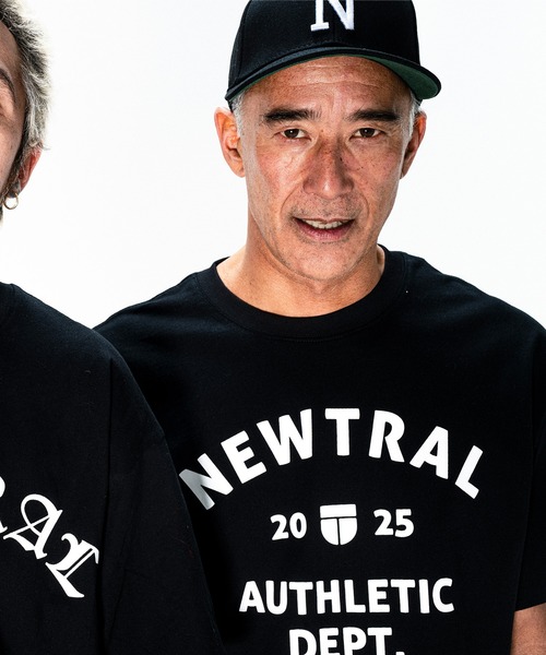 ムラサキスポーツ(ムラサキスポーツ)の「NEWTRAL/ニュートラル 半袖 Tシャツ ロゴ NT2262018(Tシャツ/カットソー・メンズ・ホワイト/ブラック・M/L/XL)」の6枚目の写真