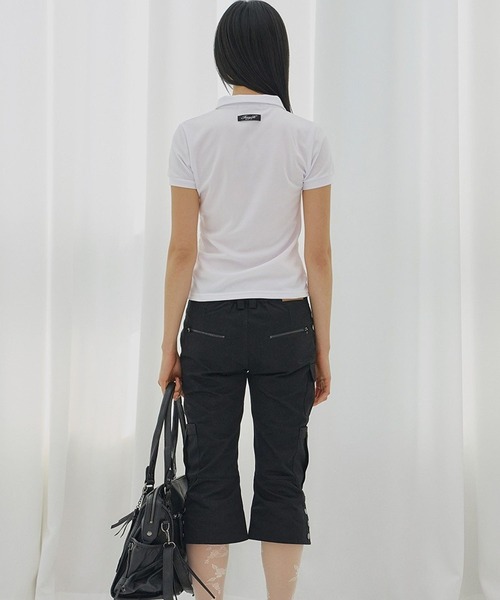 FANCY CLUB(ファンシークラブ)の「FANCY CLUB/ユートピアカラートップス(Tシャツ/カットソー・レディース・ホワイト/ブラック・FREE)」の10枚目の写真