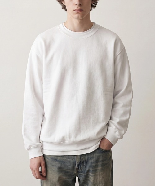 INNOCENT(イノセント)の「【T18】【LA SPEEDY/エルエースピーディ】CREWNECK PULLOVER(スウェット・メンズ・ブラック/グレー/チャコールグレー/ブルー/ブラウン/ホワイト/ネイビー・X-LARGE/LARGE/MEDIUM)」の2枚目の写真
