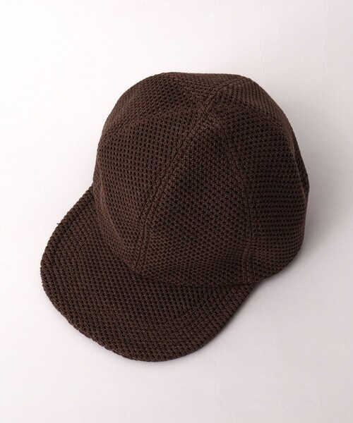 Nine Tailor(ナインテイラー)の「【Nine Tailor/ナインテーラー】Gardenia Cap N-1638(キャップ・メンズ・ブラウン/ブラック・FREE)」の4枚目の写真