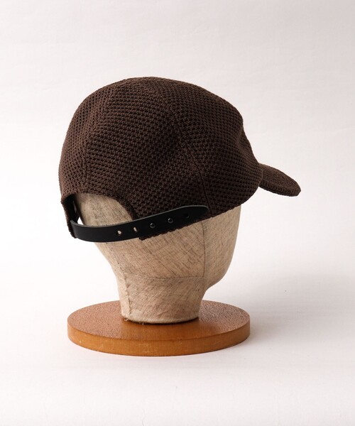 Nine Tailor(ナインテイラー)の「【Nine Tailor/ナインテーラー】Gardenia Cap N-1638(キャップ・メンズ・ブラウン/ブラック・FREE)」の12枚目の写真
