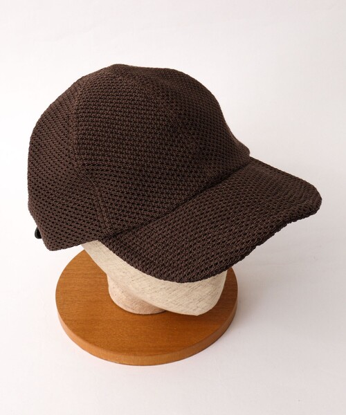 Nine Tailor(ナインテイラー)の「【Nine Tailor/ナインテーラー】Gardenia Cap N-1638(キャップ・メンズ・ブラウン/ブラック・FREE)」の13枚目の写真
