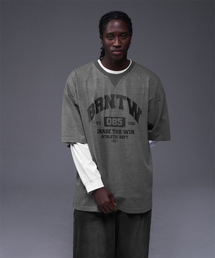 BRNTW PIGMENT EXTRA FIT T-SHIRTS [CHARCOAL]