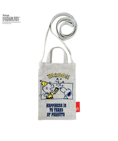 Vintage PEANUTS(ビンテージピーナッツ)の「ルートート / SNOOPY スヌーピー IP.べビールー.ピーナッツ-1A(ショルダーバッグ・レディース・イエロー/グレー/Brick/ブラック/アイボリー/サックスブルー・FREE)」の4枚目の写真