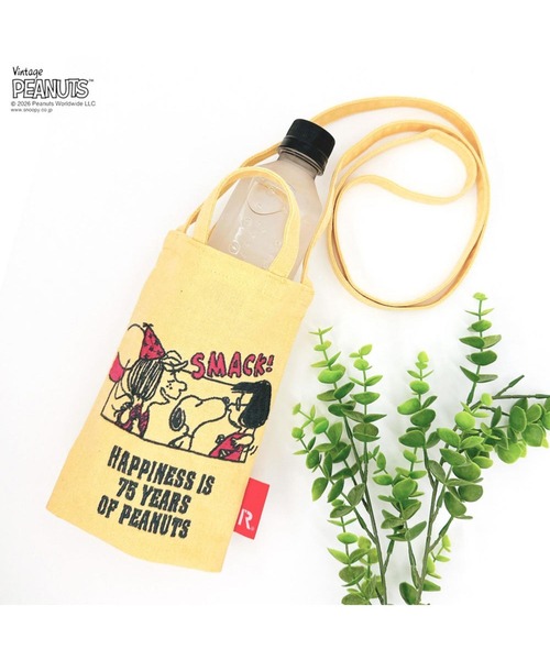 Vintage PEANUTS(ビンテージピーナッツ)の「ルートート / SNOOPY スヌーピー IP.べビールー.ピーナッツ-1A(ショルダーバッグ・レディース・イエロー/グレー/Brick/ブラック/アイボリー/サックスブルー・FREE)」の1枚目の写真