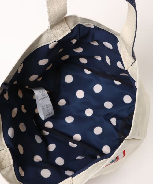 Cath Kidston（キャスキッドソン）の「トラベルトートバッグS（ハンドバッグ・レディース・ピンク/ネイビー・FREE）」の11枚目の写真