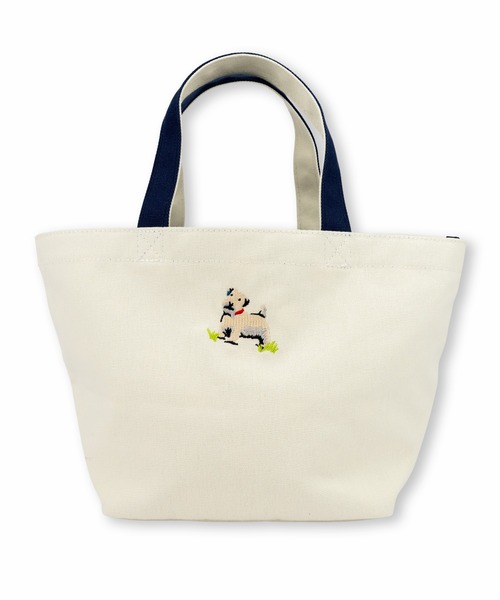 Cath Kidston（キャスキッドソン）の「トラベルトートバッグS（ハンドバッグ・レディース・ピンク/ネイビー・FREE）」の4枚目の写真