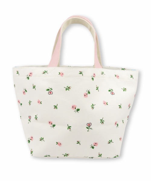 Cath Kidston（キャスキッドソン）の「トラベルトートバッグS（ハンドバッグ・レディース・ピンク/ネイビー・FREE）」の3枚目の写真