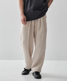 markaware（マーカウェア）の「【MARKAWARE/ マーカウェア】DOUBLE PLEATED EASY TROUSERS/ヘンプ細布 / ダブルプリーテッドイージートラウザーズ（スラックス）」