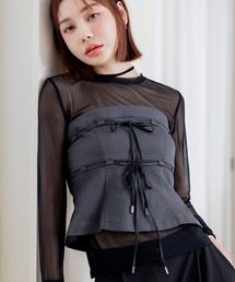 OVERNEATH 別注 BODYSUIT 015-C：ボディスーツ（その他アンダーウェア