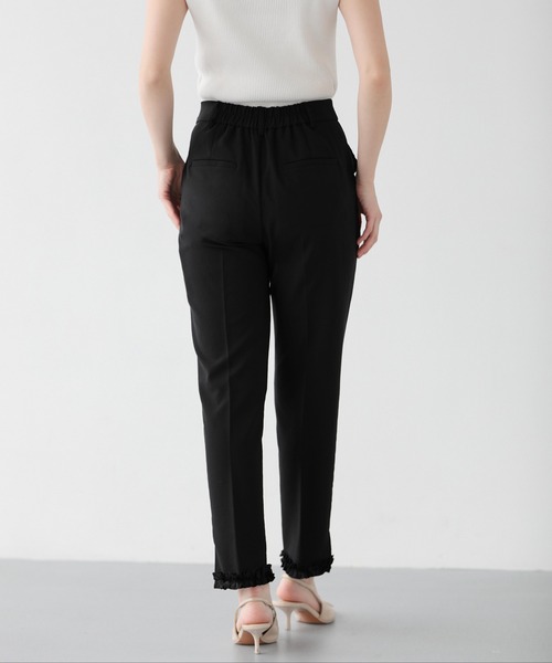 Fit more（フィットモア）の「フリルスリットテーパードパンツ（その他パンツ・レディース・ピンク/ホワイト/ブラック・M/S/PS）」の10枚目の写真