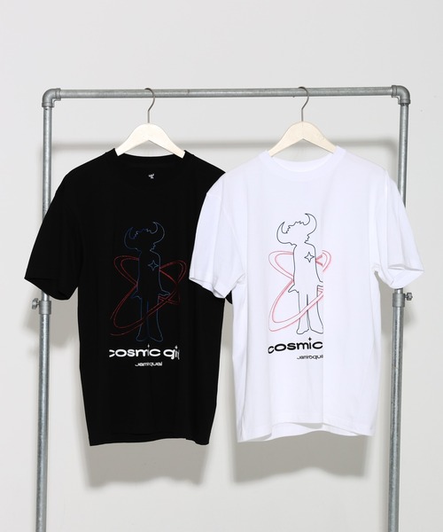 JUGLANS(ユグランス)の「Jamiroquai ジャミロクワイ 半袖 プリント アーティスト Tシャツ(Tシャツ/カットソー・メンズ・ブラック/ホワイト・M/L/XL)」の8枚目の写真