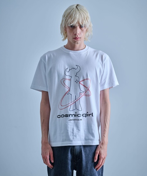 JUGLANS(ユグランス)の「Jamiroquai ジャミロクワイ 半袖 プリント アーティスト Tシャツ(Tシャツ/カットソー・メンズ・ブラック/ホワイト・M/L/XL)」の9枚目の写真