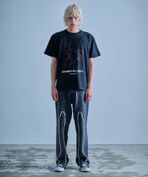 JUGLANS(ユグランス)の「Jamiroquai ジャミロクワイ 半袖 プリント アーティスト Tシャツ(Tシャツ/カットソー・メンズ・ブラック/ホワイト・M/L/XL)」の16枚目の写真